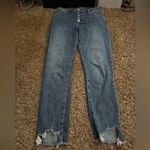 Abercrombie & Fitch High Rise Blue Jeans